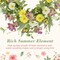 18-Inch Spring Summer Wreath for Front Door – Artificial Daisies, Eucalyptus & Butterflies, Green Foliage Wreath for Wall, Window, Farmhouse & Holiday Home Decor